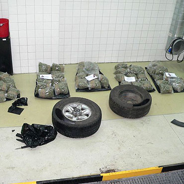 Udaremniono przemyt marihuany