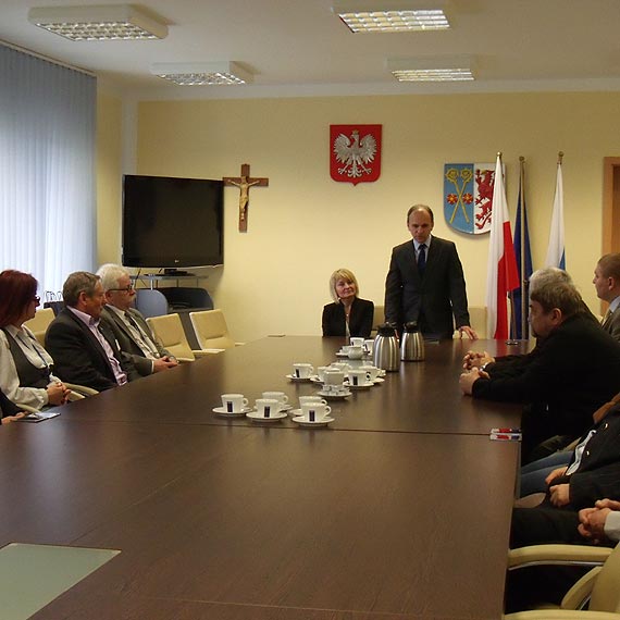 Spotkanie burmistrza Kamienia Pomorskiego ze starost� kamie�skim. Dobre praktyki samorz�d�w