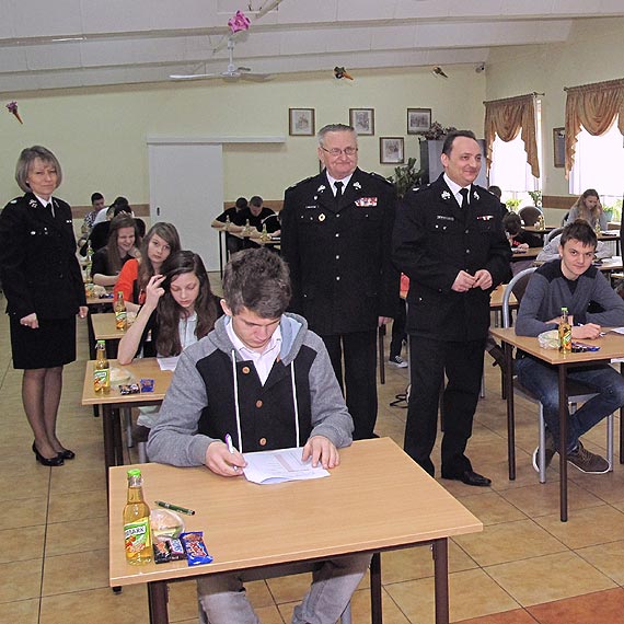 Powiatowe eliminacje Og�lnopolskiego Turnieju Wiedzy Po�arniczej 2014