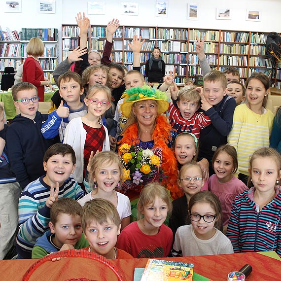 Ewa Chotomska - znana Ciotka Klotka w bibliotece w Mi�dzyzdrojach