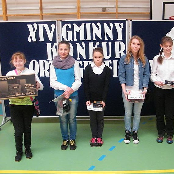 XIV Gminny Konkurs Ortograficzny w Kołczewie