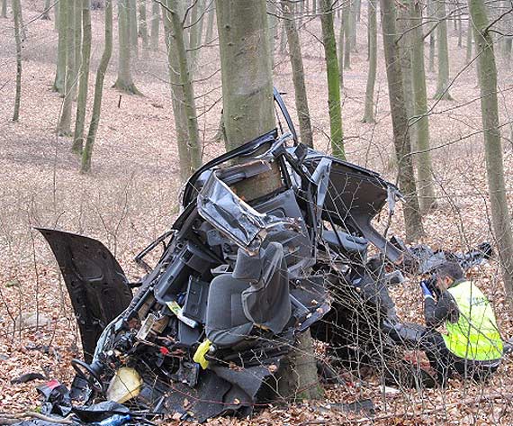 �miertelny wypadek pod Suchaniem