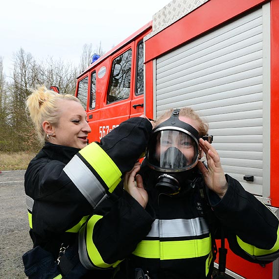 Stra�acy OSP szkolili si� w Lubinie 