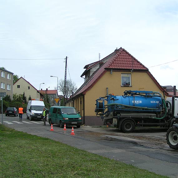 Awaria wodoci�gu na ul. Kili�skiego
