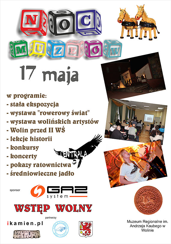 Noc muze�w ju� 17 maja!