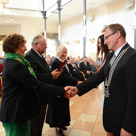 Doktor Alfred Trost Zas�u�ony dla Mi�dzyzdroj�w