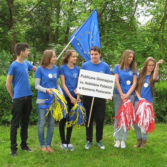 Kamie�scy Gimnazjali�ci  w Zachodniopomorskiej Szkole Biznesu w Szczecinie