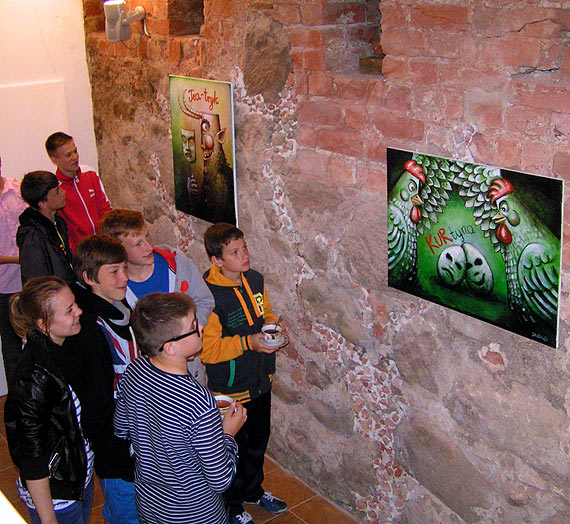 Wernisa� rysunku satyrycznego
