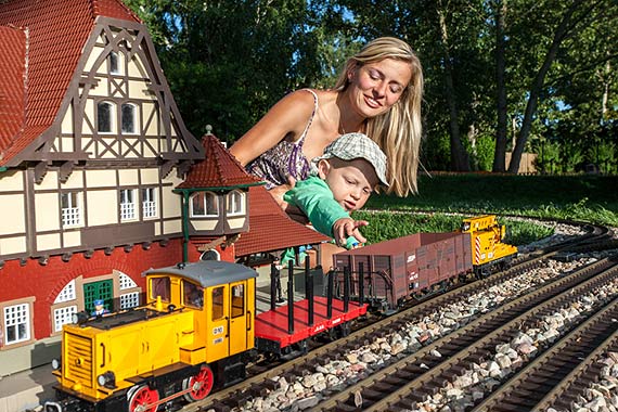 Nadmorski Park Miniatur i Kolejek  Lokomotywy w Dziwnowie!