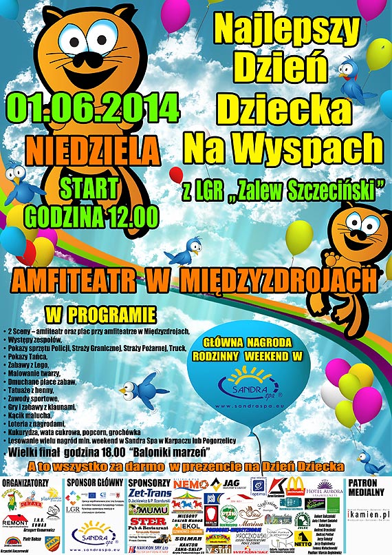 Najlepszy Dzie Dziecka na wyspach z LGR „Zalew Szczeciski”  w Midzyzdrojach