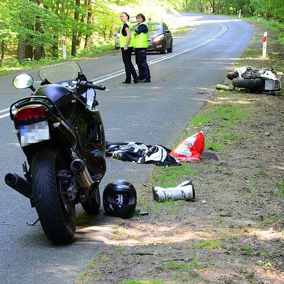 Apel o krew dla poszkodowanego w wypadku motocyklisty