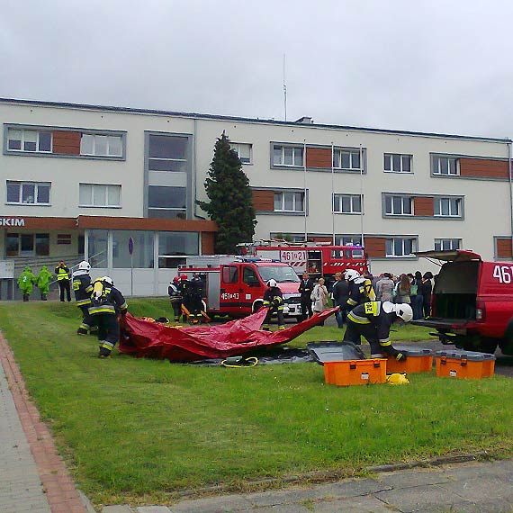 Zamach terrorystyczny w siedzibie powiatu kamie�skiego