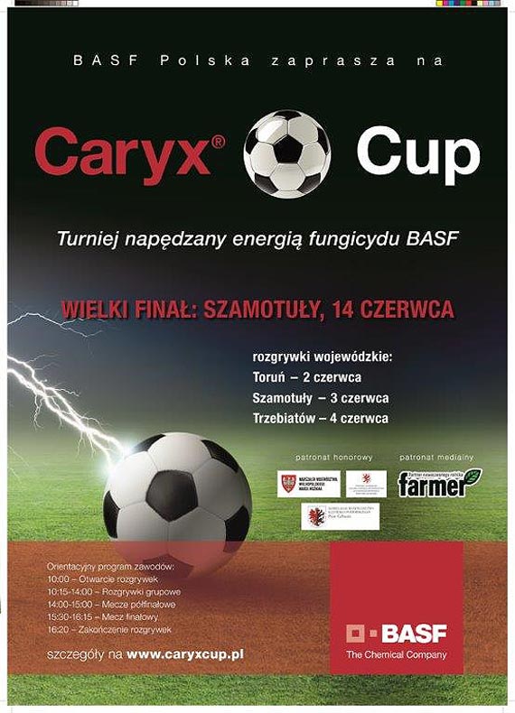 Caryx® Cup 2014 turniej nap�dzany energi� fungicydu BASF