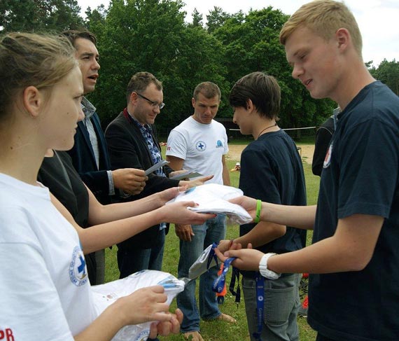  Po finale wojew�dzkim B��kitnego Patrolu