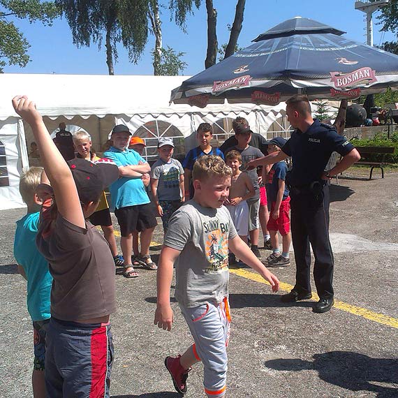 Letnia Akademia Małego Policjanta w Dziwnowie