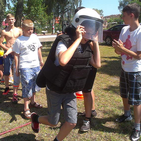 Letnia Akademia Małego Policjanta w Dziwnowie