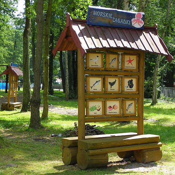Edukacyjny plac zabaw w Mi�dzywodziu