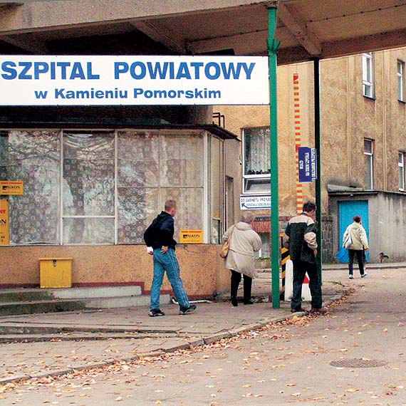 W Kamieniu Pomorskim pozosta� tylko jeden szpital