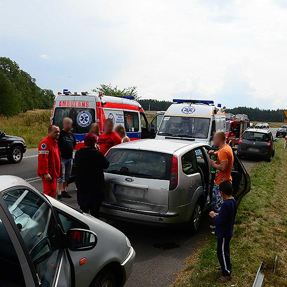 Jedna osoba ranna w wypadku pod Parłówkiem
