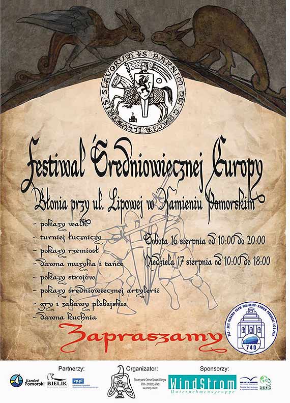Festiwal Średniowiecznej Europy w Kamieniu Pomorskim