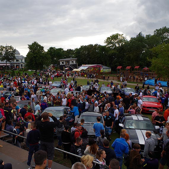 Piękne Mustangi w Międzyzdrojach