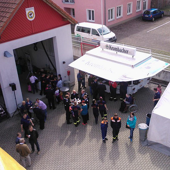 Stra�acy z Golczewa z wizyt� w Joachimsthal