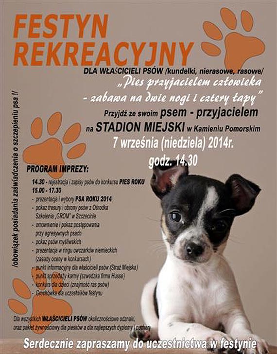 Pies przyjacielem człowieka - zabawa na cztery łapy i dwie nogi