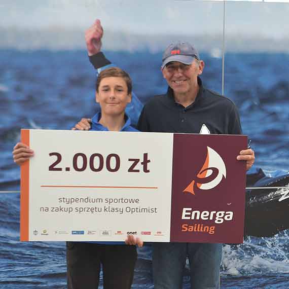 Miko�aj Silny z MK� OPTI Kamie� Pomorski stypendyst� programu ENERGA SAILING CUP