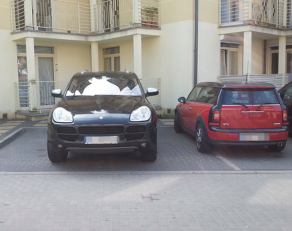 Za ma�o miejsca? Zaparkuj jak ci wygodnie