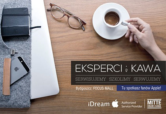 Eksperci i kawa - Eurotel otwiera w ramach iDream „klubokawiarni�” dla fan�w Apple