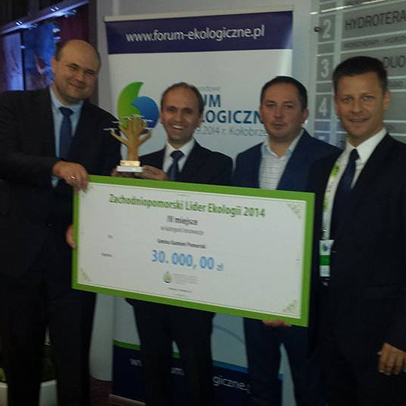 Gmina Kamie� Pomorski doceniona podczas I Mi�dzynarodowego Forum Ekologicznego w Ko�obrzegu