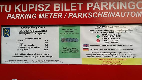 Nie dzia�a, czyli dzia�a?  Uwa�ajcie na parkomaty w Pobierowie! Zobacz film!