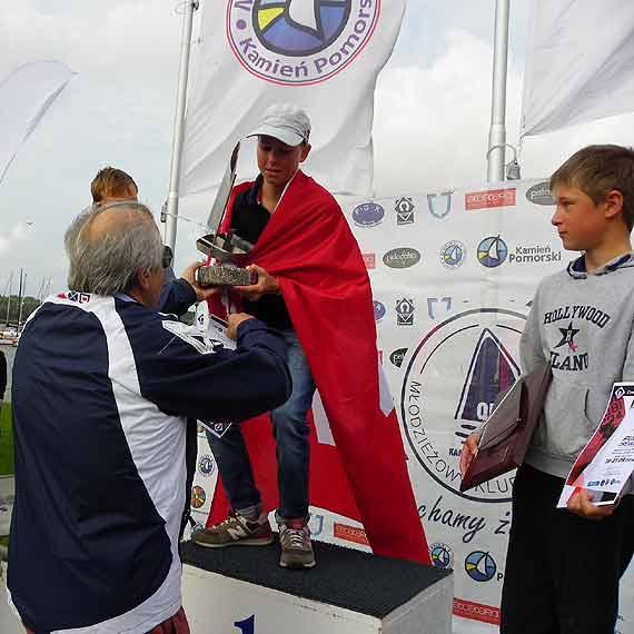 Nicolas Rolaz wygra� Mi�dzynarodowe Mistrzostwa Polskiego Stowarzyszenia Optimist 2014