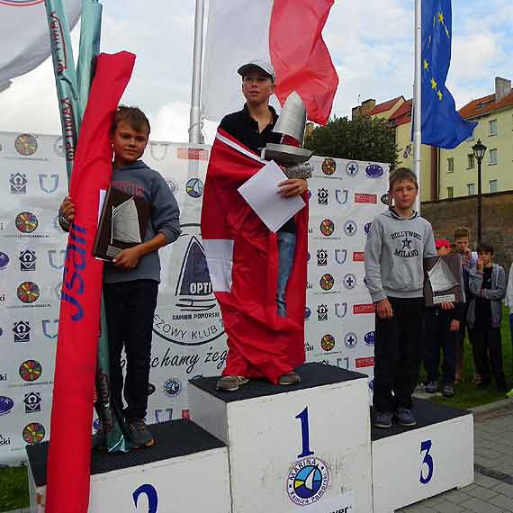 Nicolas Rolaz wygra� Mi�dzynarodowe Mistrzostwa Polskiego Stowarzyszenia Optimist 2014