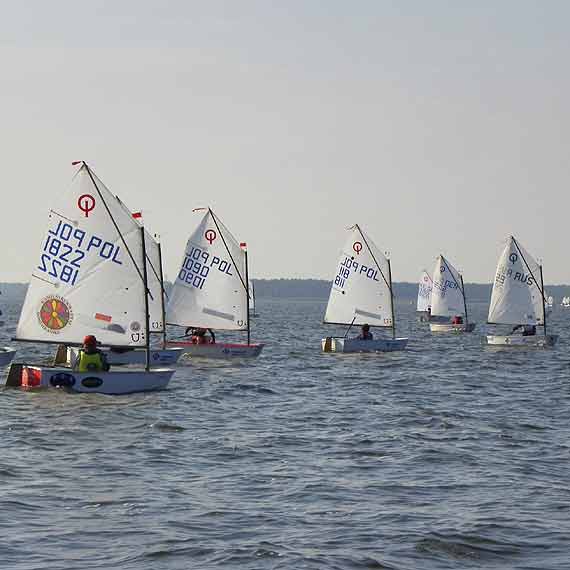 Nicolas Rolaz wygra� Mi�dzynarodowe Mistrzostwa Polskiego Stowarzyszenia Optimist 2014