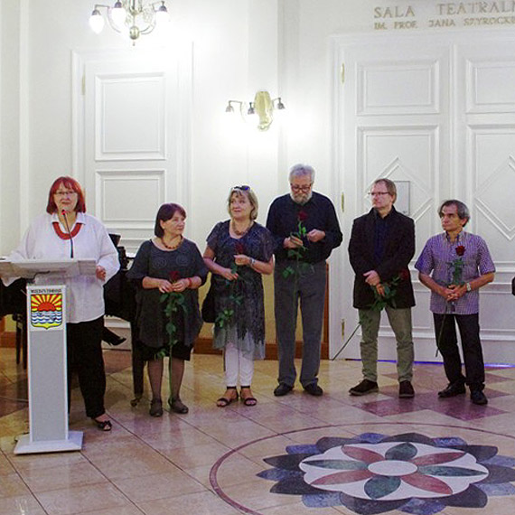 Wernisa� wystawy "Morskie Inspiracje" w Mi�dzyzdrojach