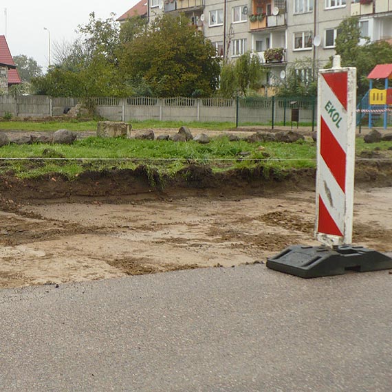 Nowe miejsca parkingowe ju� nied�ugo na Os. Zdrojowym w Golczewie