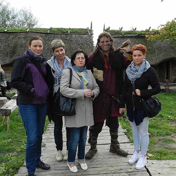 Uczestniczki mi�dzynarodowego projektu pod nazw�  „KOBIETY SUKCESU” z wizyt� w�Wolinie i Mi�dzyzdrojach