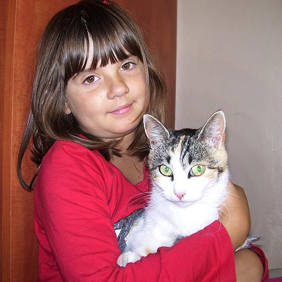 Felka już ma się do kogo przytulić