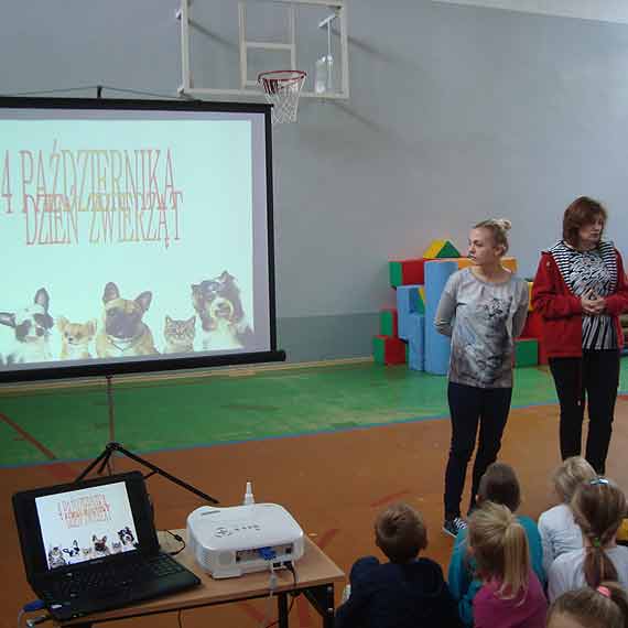 Dzie� Zwierz�t w SP w Wysokiej Kamie�skiej