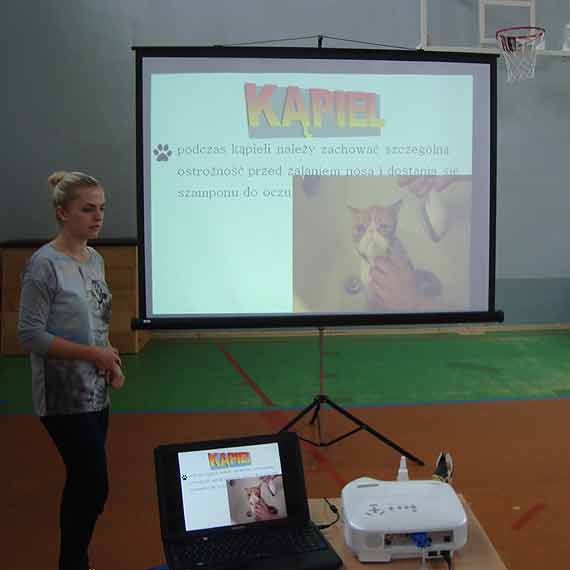 Dzie� Zwierz�t w SP w Wysokiej Kamie�skiej