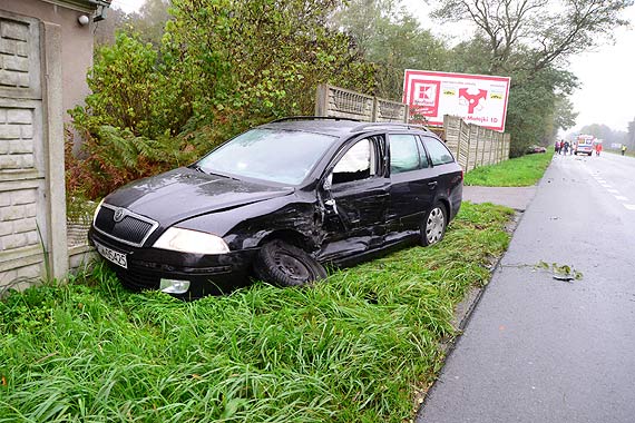 Wypadek na ulicy Wolińskiej w Łunowie. 29- letnia kobieta w ciąży trafiła do szpitala.