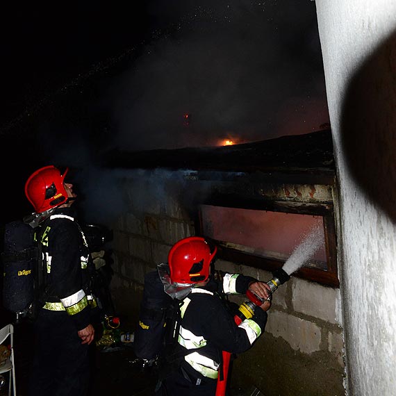 Po�ar kot�owni w Wicku