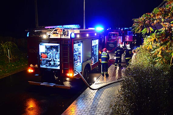 Po�ar kot�owni w Wicku