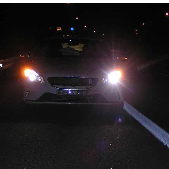 Kolizja na krajowej tr�jce, jedna osoba dozna�a obra�e�