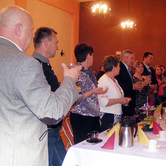 W Golczewie Sto lat oraz szampan dla Dostojnych Jubilatów