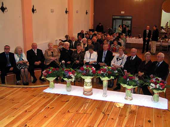 W Golczewie Sto lat oraz szampan dla Dostojnych Jubilatów