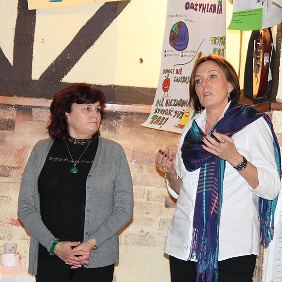 Podsumowanie projektu edukacyjnego w Wolinie. Zaprezentowano prace uczni�w 