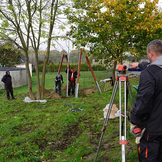 W Lubinie powstaje plac zabaw dla dzieci