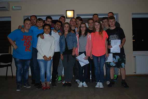 Zarembiacy na obozie j�zykowym Euroweek